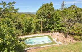 Awesome home in Bordezac with WiFi, Outdoor swimming pool and 3 Bedrooms
